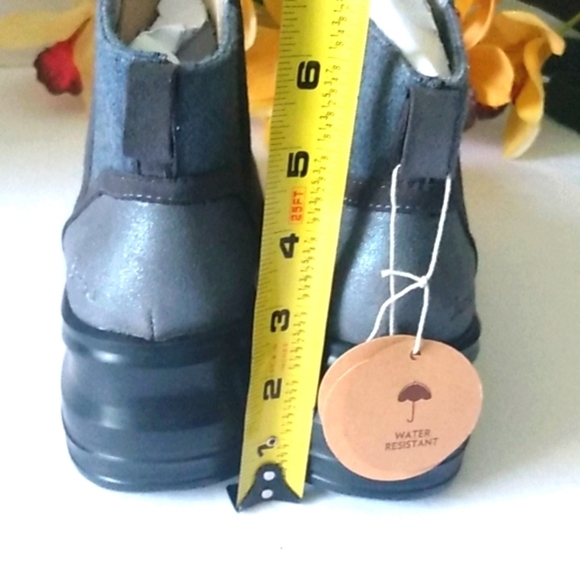 JAMBU GRAY WATER RESISTANT ALL-TERRA TRACTION MEMORY FOAM FOOTBED BOOTS SIZE 6.5 - Picture 16 of 16